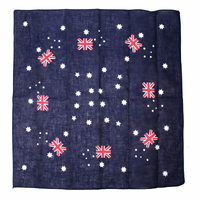 BANDANA Paisley 100% COTTON Head Wrap Durag Bandanna Summer Biker Scarf Mask - Australia Flag