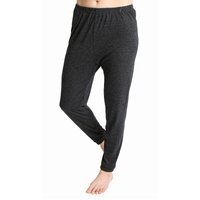 Womens Merino Wool Long Janes Thermal Underwear Layer Thermals Leggings Pants - Black - 20-22