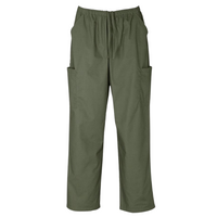 Unisex Classic SCRUBS CARGO PANTS Medical Nursing Vet Uniform Dental H10610 - Sage - 3XL