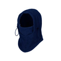 THERMAL FLEECE BALACLAVA Ski Snowboard Motorbike Face Mask Hood Hat Beanie Warm - Navy