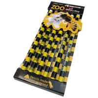 72pcs ZOO Animal Pencil Set Jungle Kids Party Favours - Honeybee