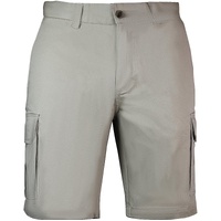 Mens Cargo Shorts 100% Cotton Casual Work Wear Half Pants Summer Army Military - Fawn - 36 (92cm)