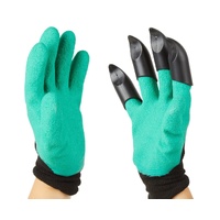 Garden Guru Waterproof and Puncture Resistant Gloves w Claws Digging