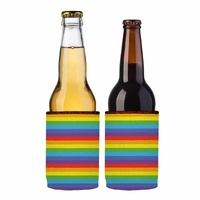 LGBTQ Pride Flag Stubby Cooler 2-Pack - Standard