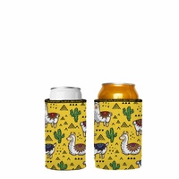 Llamas &amp; Cactus Stubby Cooler 2-Pack - Standard
