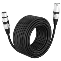 3m Hridz XLR Cable Male To Female Audio Output and Input Apply To KTV Microphone