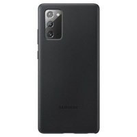 Samsung Leather Cover Case for Galaxy Note20 - Black