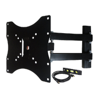 15-37" Plasma LED LCD Screen TV Mount with 180 Degree Swivel