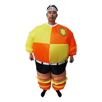 FOOTBALL Fancy Dress Inflatable Suit -Fan Operated Costume