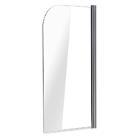 180ø Pivot Door 6mm Safety Glass Bath Shower Screen 900x1400mm By Della Francesca