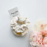 MANGO JELLY Scrunchies 2P - Cream
