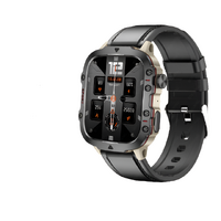 NNEOBA Rugged Military GPS Smart Watch - AMOLED 1.96 HD Display