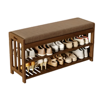 NNETM Organizer &amp; Dustproof Storage Shoe Rack - 2-Tier