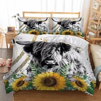 Luxury Feel Satin Duvet Cover Set - Smooth &amp; Breathable-Double