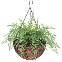 Large Artificial Hanging Basket (Fern Hanging Basket)