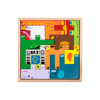 Children&#39;s creative wooden three -dimensional puzzle