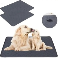 2 PCS Washable Waterproof Pet Pad-Non-Slip, Absorbent, Reusable Mat for Dogs and Cats  M(70*50cm)