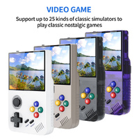 64G White MPOWN M19 Handheld Gaming Console - Retro Arcade &amp; PSP Emulator, 3.5-Inch HD Screen, TV Connectivity, Portable 3D Gaming Device