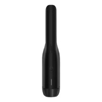 Black Wireless USB Rechargeable 2-in-1 Curling Iron &amp; Flat Iron - Portable Hair Straightener &amp; Curler