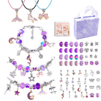 DIY Children&#39;s Bracelet Kit - Bead Craft Puzzle Gift Set for Creative Play