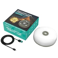 L828-10m LED Color Camping Light with Tape Measure &amp; 2000mAh Battery - Super Long Battery Life, Multi-Function Tent, Emergency &amp; Ambient Light