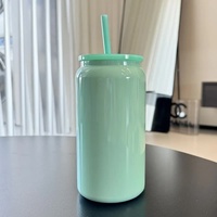 Green 16oz 304 Stainless Steel Insulated Travel Mug - Portable Outdoor Coffee Cup, Double-Wall Thermos for Hot &amp; Cold Beverages