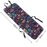 Graffiti Dog Car Seat Cover - Waterproof &amp; Scratch-Resistant Pet Seat Protector