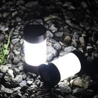 Brown Classic Multi-Function Camping Light - Portable Dual Source Outdoor Lantern, Car Light for Camping, Hiking &amp; Emergencies