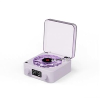Purple, KW03 Bluetooth Sleep Sound Machine - Retro Design with 1500mAh Battery