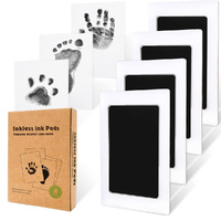 Pet and Baby Safe Inkless Paw &amp; Handprint Memory Kit - 4PCS