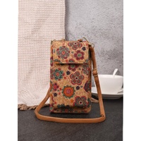 B Elegance Vintage Bohemian Style Wallet with Multi-Compartment Design - Large Capacity Zipper Clutch for Women