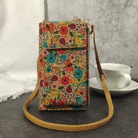 G Elegance Vintage Bohemian Style Wallet with Multi-Compartment Design - Large Capacity Zipper Clutch for Women