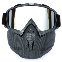 Serpentine Frame Mercury Tablet Full-Face Snow Goggles with Mirror Lens - Ultimate Protection and Comfort