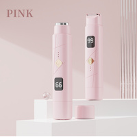 Pink Double-Headed Hair Removal Trimmer - Precision Shaving &amp; Shortening with Type-C Charging