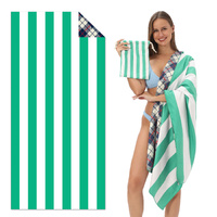 TW19 - Double-Sided Printed Beach Towel - Soft Microfiber - 100x180cm