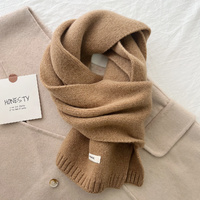 Milk Curd Luxurious 100% Wool Scarf for Women and Men - Soft, Warm, and Stylish