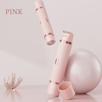Pink Women’s Double-Headed Electric Shaver - Painless Hair Remover &amp; Trimmer