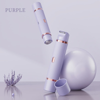 Purple Women&#39;s Double-Headed Electric Shaver - Painless Hair Remover &amp; Trimmer