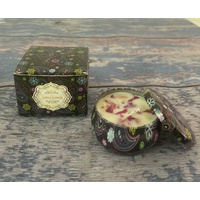 Small Scented Candle Set - 4 Soy Wax Candles, Travel Candle Set (Sandalwood)