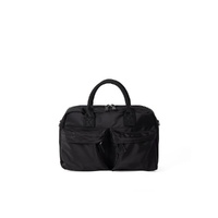 Black Casual Nylon Tote Bag - Lightweight Korean-Style Crossbody Bag, Large Capacity