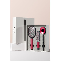 Red 4-Piece Set Women&#39;s Air Cushion Comb for Long Hair Anti-Static Detangling Massage Scalp Comb Portable Fluffy Styling Brush