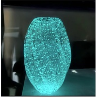 Maltose Vase Luminous INS-Style Glass Vase Modern Minimalist Hydroponic Flower Holder Creative Desktop Decorative Floral Arrangement