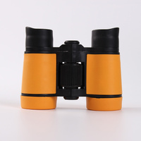 Orange 2-Pack 4x30 Kids Binoculars Set - Lightweight &amp; Durable for Young Explorers