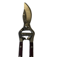 Curved Pruning Shears | Wood &amp; Metal Handle