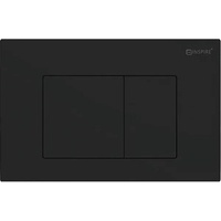 R&amp;T Standard Cisterns Push Plates - Square Matte Black