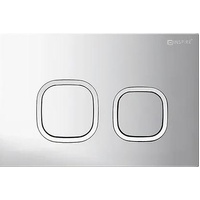 R&amp;T Standard Cisterns Push Plates - Chrome