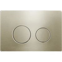 R&amp;T Standard Cisterns Push Plates - Brushed Gold
