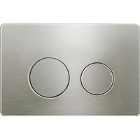 R&amp;T Standard Cisterns Push Plates - Brushed Nickel