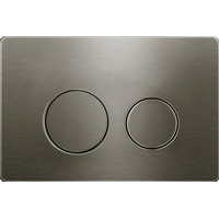 R&amp;T Standard Cisterns Push Plates - Gun Metal
