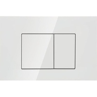 R&amp;T Standard Cisterns Push Plates - Square White